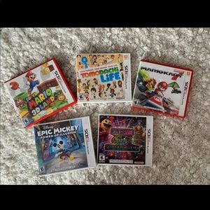 Nintendo 3DS XL GAMES BUNDLE